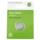 RECA gumbna baterija 3V CR 2025 (DL 2025/BR 2025)