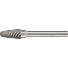 RECA rezkalni čep iz karbidne trdine konična oblika brez lomilca ostružkov premer x dolžina 6 x 16 mm s 6 mm steblom