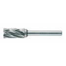 RECA rezkalni čep iz karbidne trdine cilindrična oblika, aluminij, premer x dolžina 12 x 25 mm s 6 mm steblom