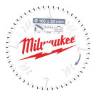 MILW.ŽAG.LIST.LES/ALU 165/20MM Z52
