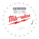 MILW.ŽAG.LIST.LES 165/20MM Z24 WZ