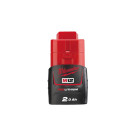 MILW. AKU M12 B2 12V/2.0AH RED LI-ION