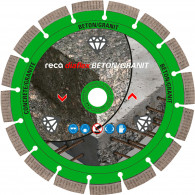 RECA diaflex Pack 230 za beton in granit 3 kom.