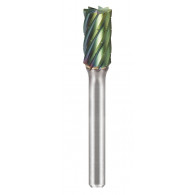 RECA ultra karbidni rezkarji valjaste oblike z nazobčanim čelom premer x dolžina 10 x 19 mm s pecljem 6 mm