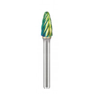 RECA ultra karbidni rezkarji okrogle lokaste oblike premer x dolžina 10 x 19 mm s 6 mm pecljem