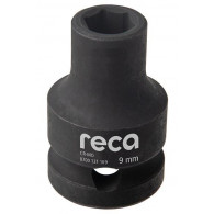 RECA Kraft-Steckschlüsseleinsatz 1/2" DIN 3129 Sechskant 9 mm kurz