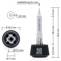SPAJK.KON. MK2 ERSA DLETASTA 0,4MM