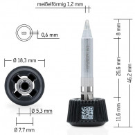 SPAJK.KON. MK2 ERSA DLETASTA 1,2MM